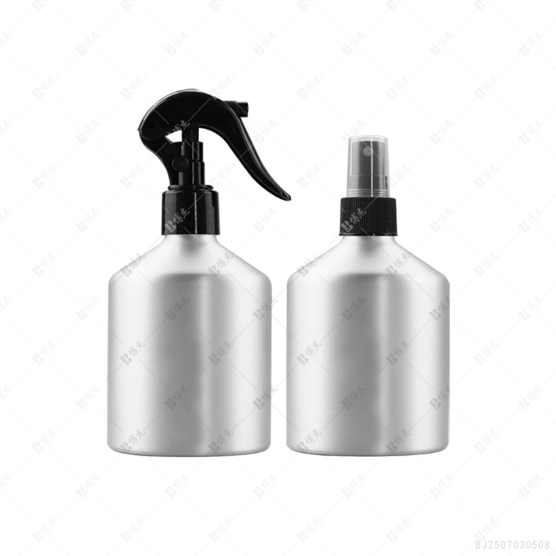 Picture of Aluminum Bottle Empty Bottle 250ml Slanted Shoulder Screw-Top Metal Can Pet Fish Oil Deodorant Aluminum Can Aluminum Packaging Can