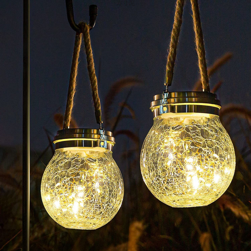 Solar Glass Bottle Outdoor Waterproof Garden Light Home Wall Light Balcony Villa Garden Landscape Light Decorative Light Factory