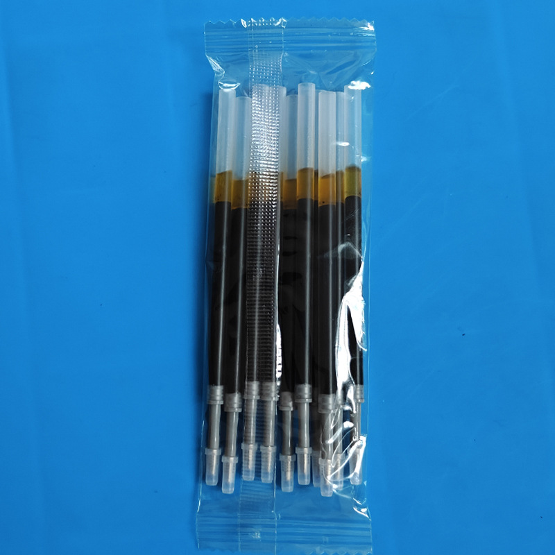 Picture of K35 Press-type Gel Pen Press Ballpoint Pen Red Black Blue Bullet Sign Pen Office Student Carbon Jump Pen