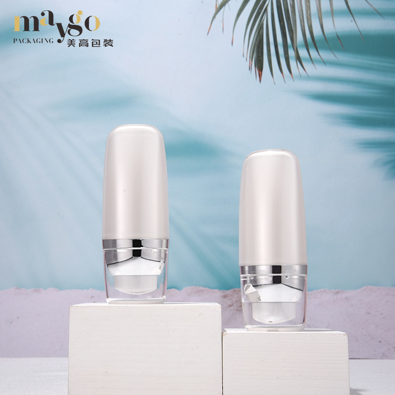 in stock 30ML Sunscreen Bottle Isolation Cream Cosmetic Bottle Sunscreen Bottle Lotion Essence Bottle Skin Care Package Material