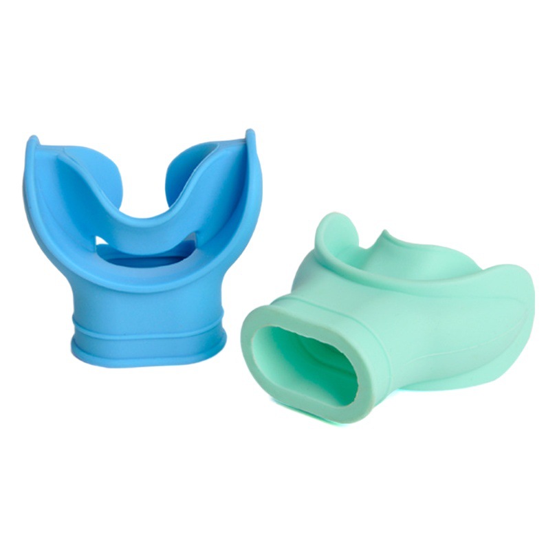 Second Stage Transparent Mouthpiece Fishing Diving Snorkel Diving Tube Respirator Free Equipment Deep Diving Silicone Mouthpiece