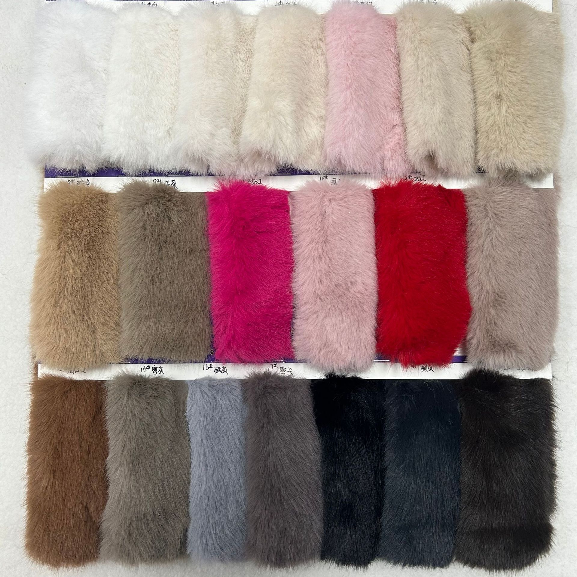 Thickened 1200G Millet Mink 15 Fur Mink Velvet Milan Mink Thickeneded Millet Mink HiGh and Low Fur Rabbit Fur Fabric