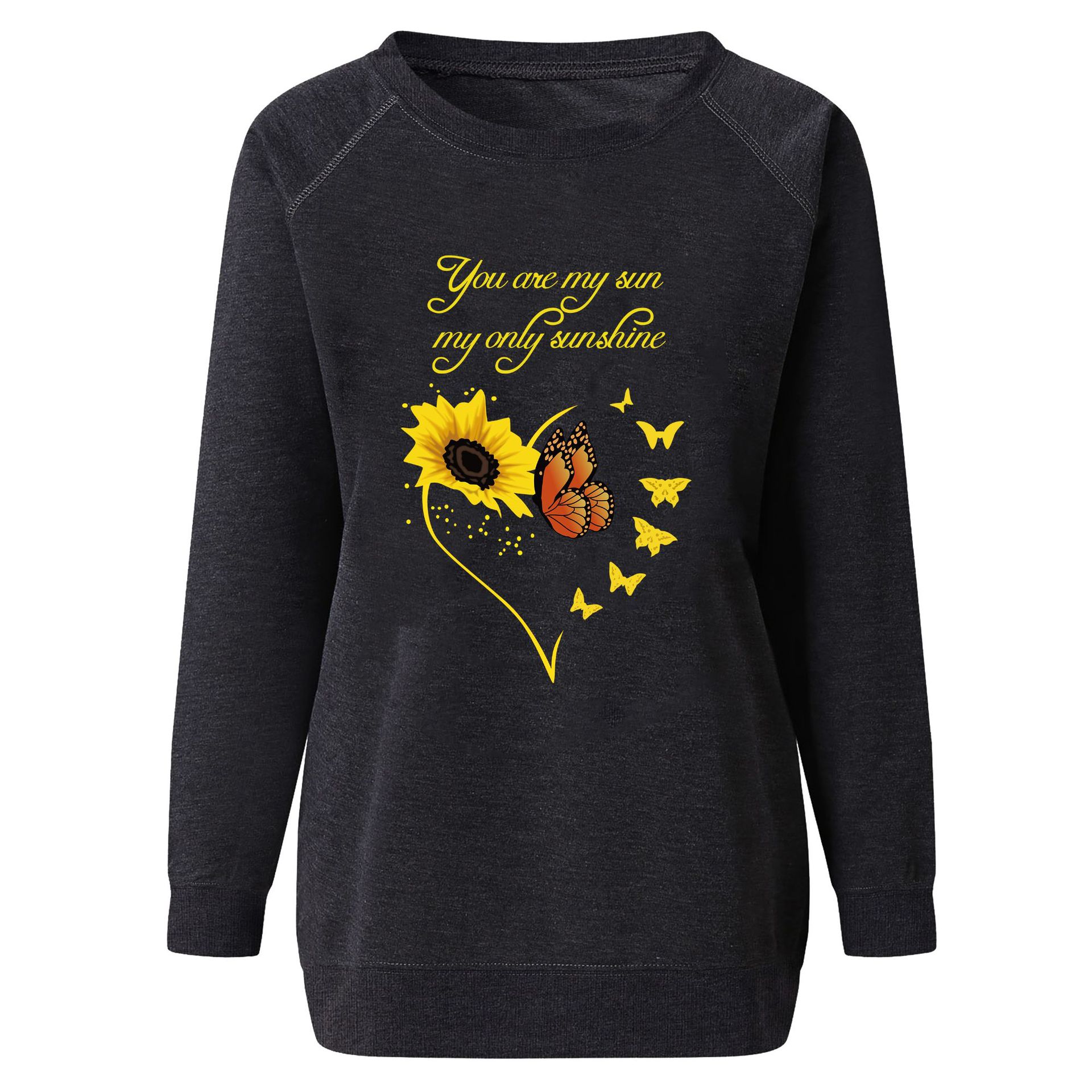 Picture of Cross-border 2023 Women's new letters butterfly Raglan coil thin pullover sweater