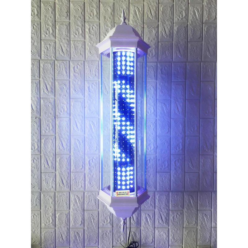 Picture of Barber shop small turn light perm foreign trade turn light barber shop brighten simple mold palace lamp light box factory maintenance