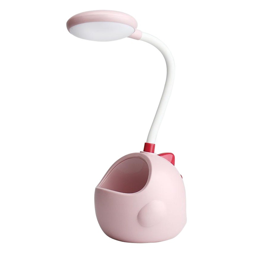 Little Dinosaur Eye Protection Table Lamp Learning Student Dormitory Writing Bedside Lamp USB Charging Cute Pen Holder Gift Cartoon