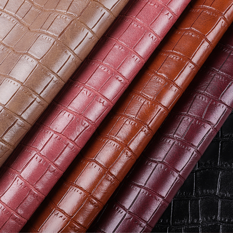 Picture of Ah1911 Square Bamboo Pattern Pvc Leather Brushed Bottom Artificial Leather Handbag Luggage Gift Box Leather Furniture