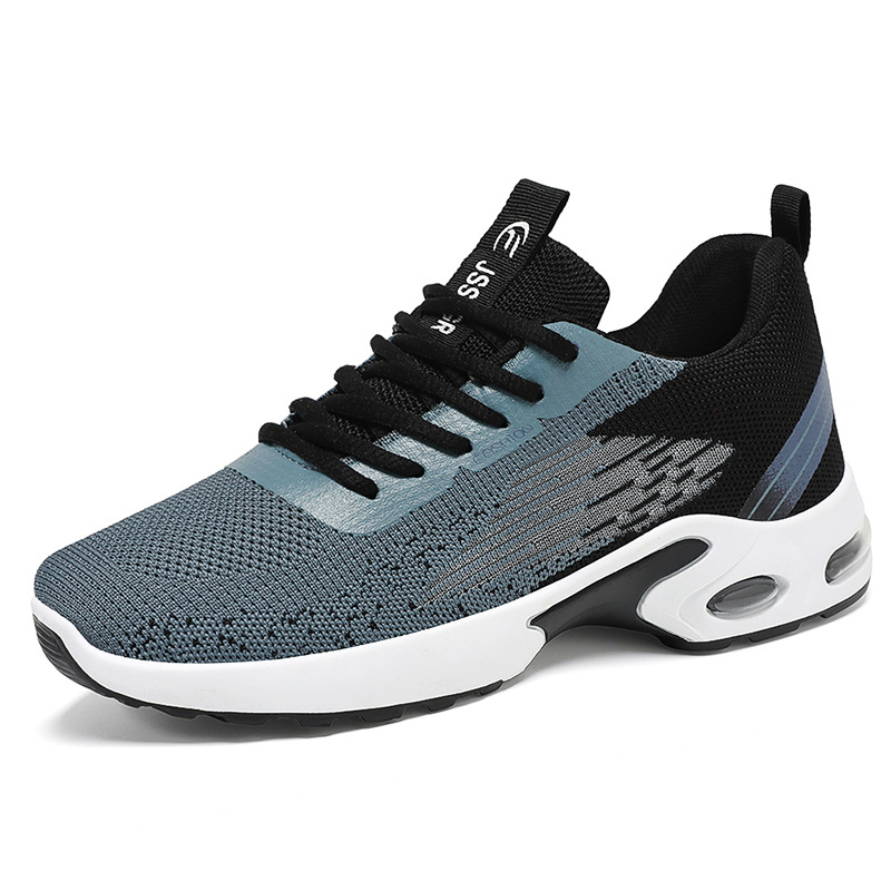 Picture of Men's Shoes Summer 2025 Factory Direct Sales Air Cushion Soft Sole Sports Shoes Wholesale Cross-Border Dropshipping Fly Woven Shoes for Men