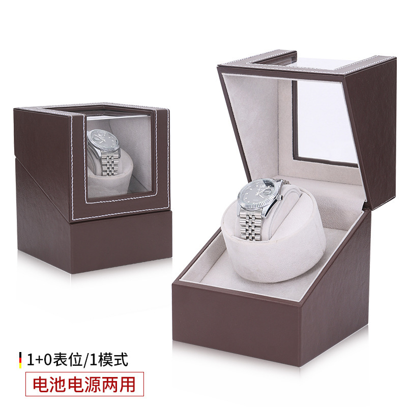 Picture of Watch Winder Mechanical Watch Watch Box Storage Box Watch Swing Rotating Holder Gift Cross-Border Gift Box