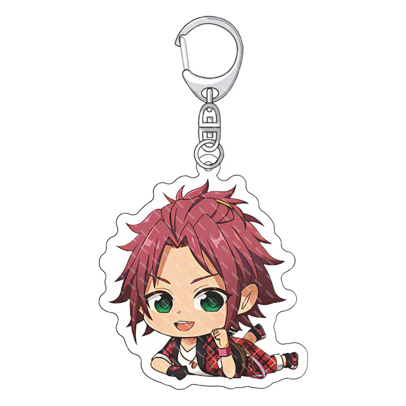 Hand Tour Idol Fantasy Sacrifice Keychain Star Pleiades Ice Eagle Beidou Tour Muzhen Shuo Zero Acrylic Pendant