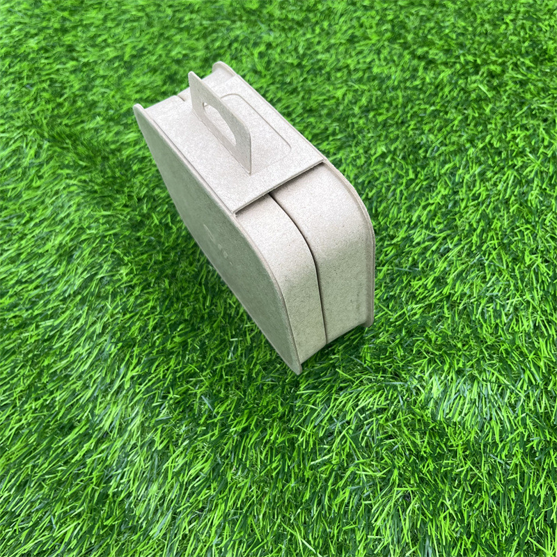 Environmentally Friendly and Degradable Bamboo Pulp Material Wet Pressing Production Process Magnetic Pulp Box Paper Plastic Paper Tray Pulp Molding