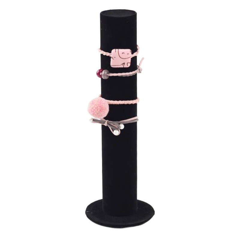 Flannel Head Rope Rubber Tendon Display Rack Bead String Watch Hair Ring Storage Rack Jewelry Store Counter Facing Tianzhu Stand