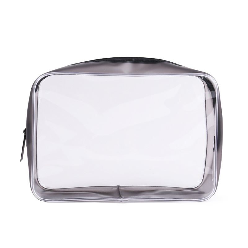 Picture of Transparent Cosmetic Bag Pvc Voltage Waterproof Travel Storage Bag Large Capacity Toiletry Pvc Bag Stereo Cosmetic Bag