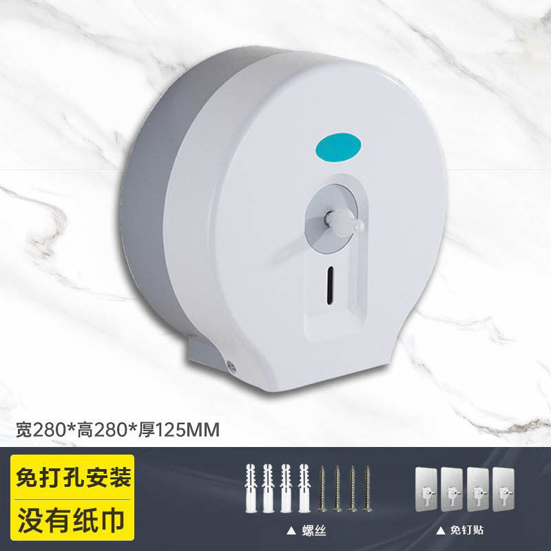 Picture of Lisi factory supply Hotel tissue box large roll paper box waterproof tissue box plastic tissue holder toilet paper holder batch