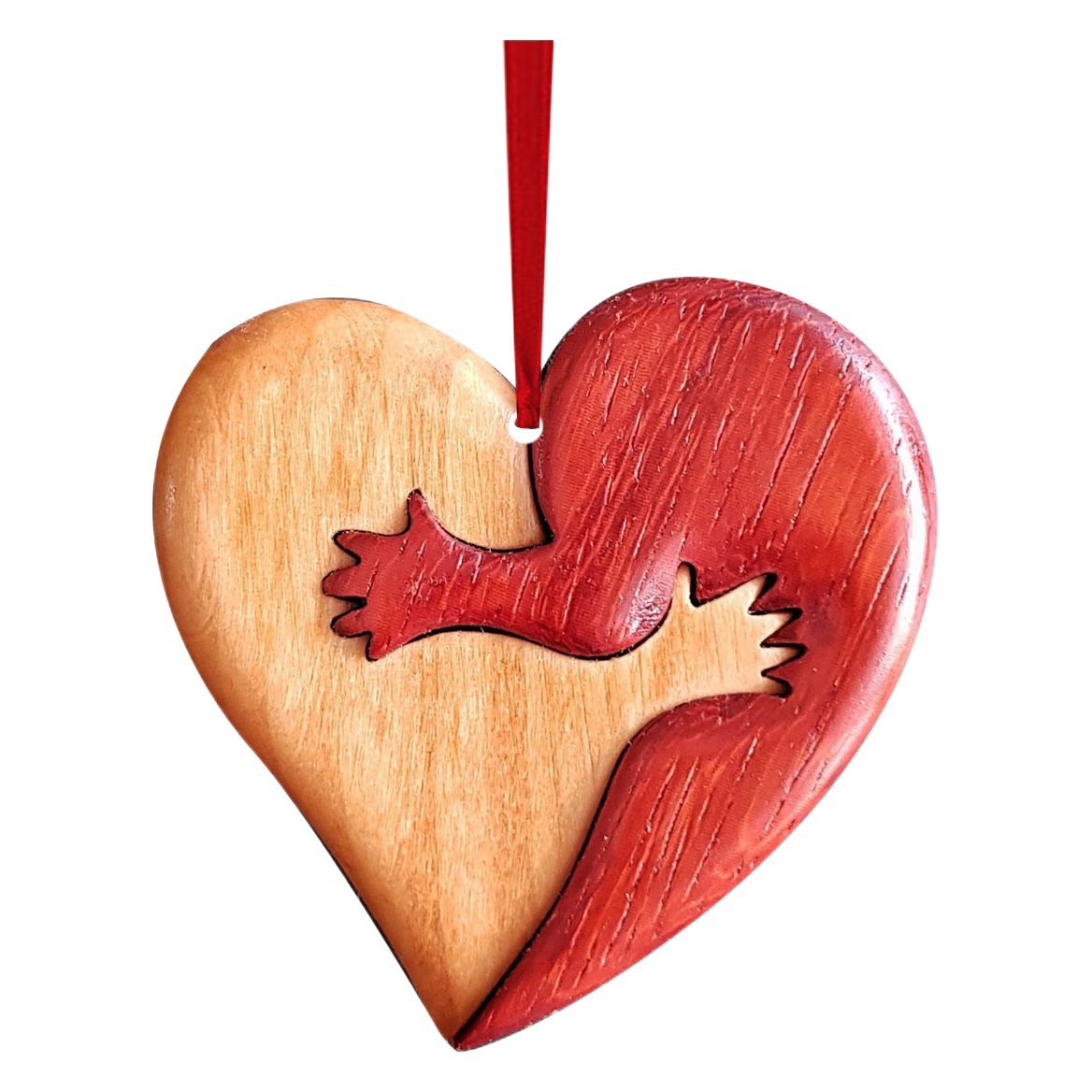 985 Valentine's Day love pendant wooden Valentine's Day pendant gift for friends