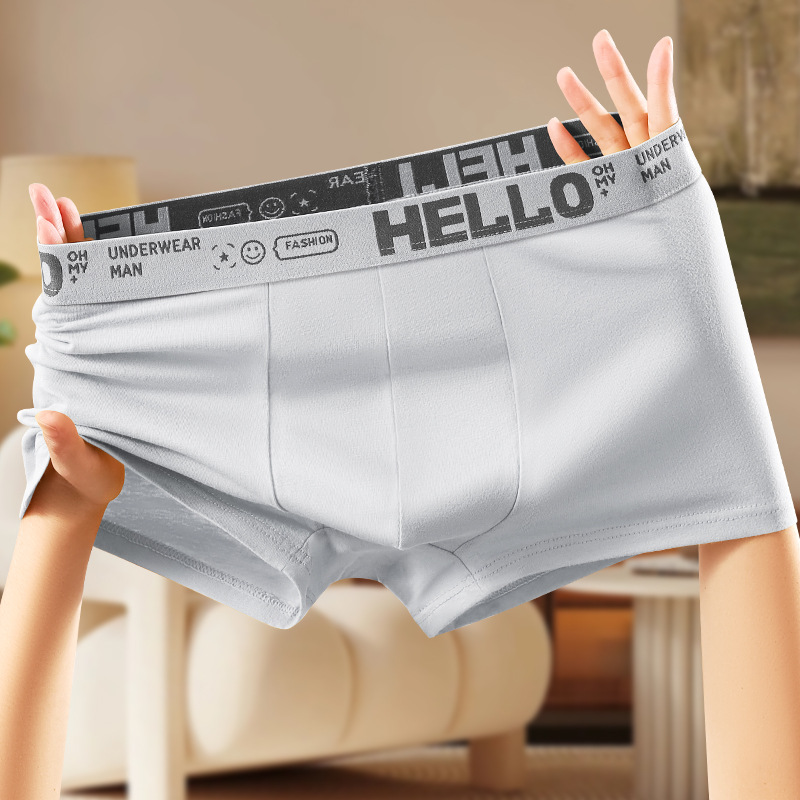 Picture of Spring 2024 new pure cotton men's underwear each individually packaged one can be shot on behalf of the manufacturer in stock straight hair