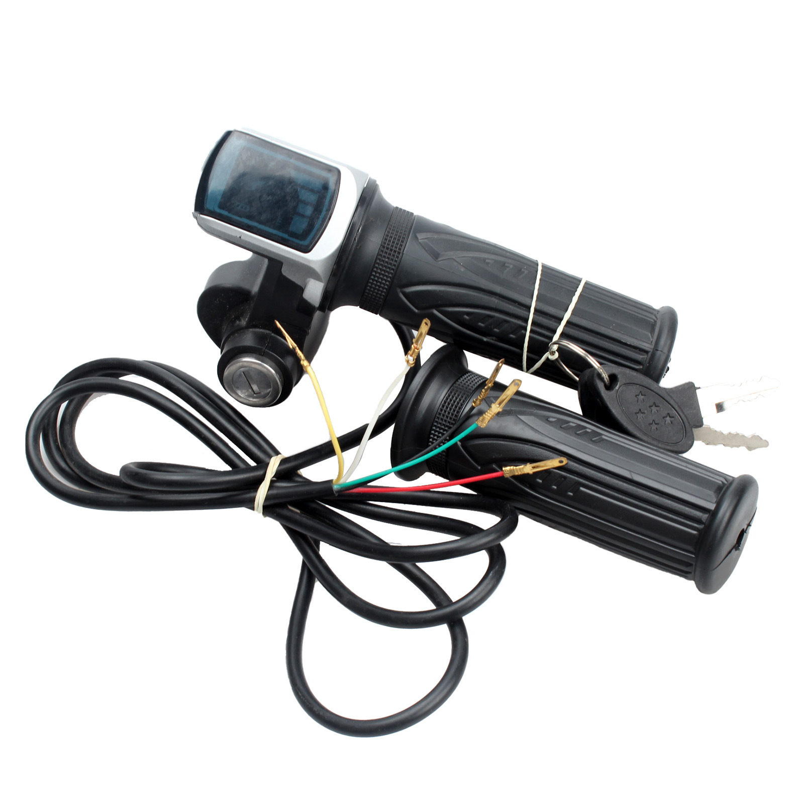Picture of Wholesale electric bicycle 36V48V60v turn lever power speed control lever throttle LCD display with accessories