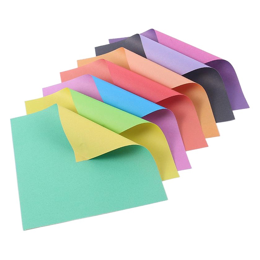 15cm square two-color origami two sides different color color Square handmade paper Paper Crane Origami paper cutting