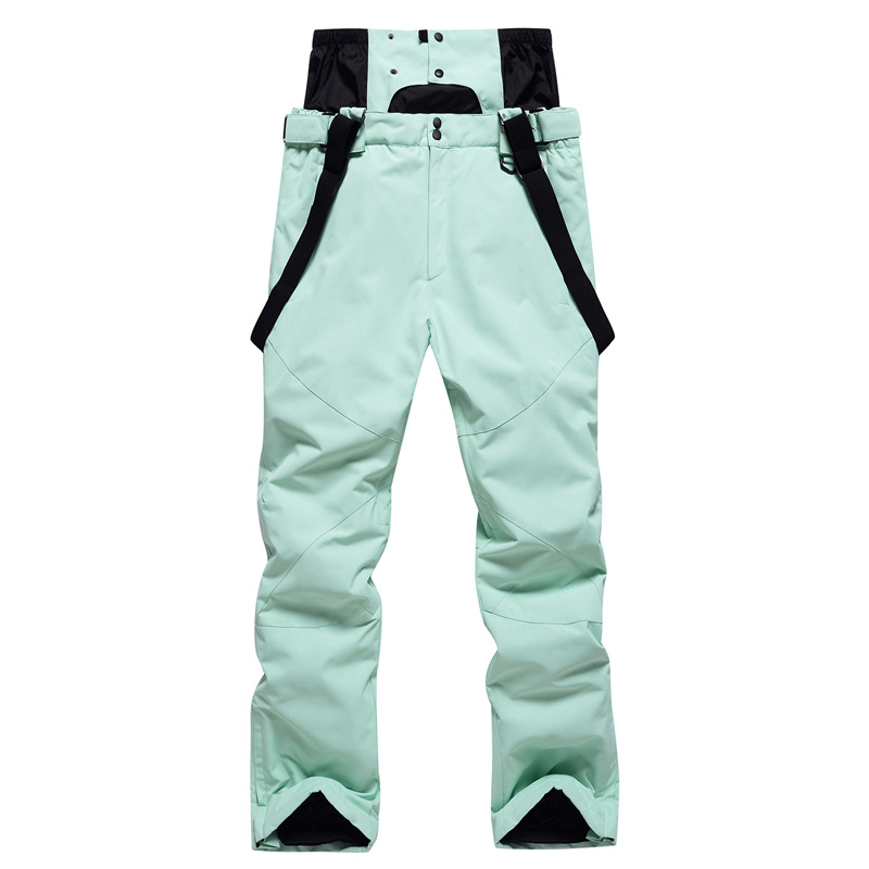 Picture of 2022 new ski pants men's and women's plus size warm veneer double waterproof windproof pants e-commerce support a generation of hair