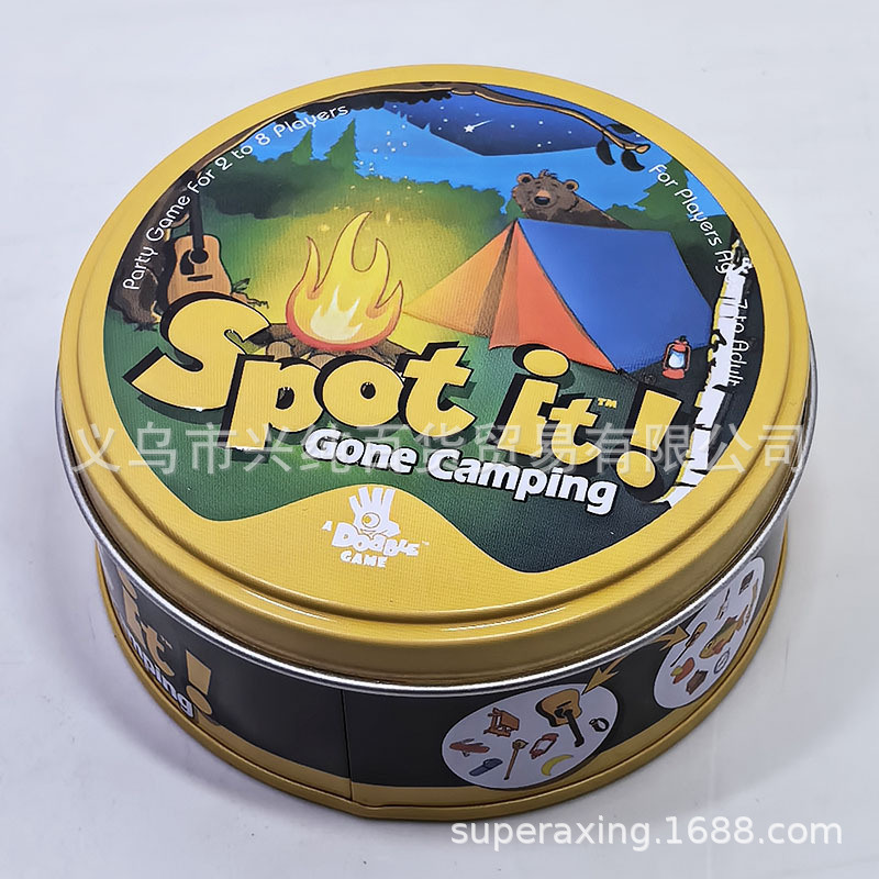 Picture of Direct Sales Hot-Selling Spot It Card Dobble English Board Game Find Your Sister Large Quantity