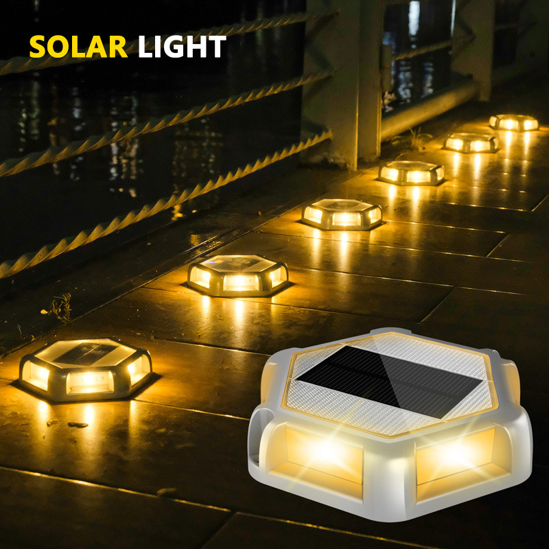 Cross-border Solar Buried Light IP65 Outdoor Waterproof Stair Step Light Park Lawn Buried Light