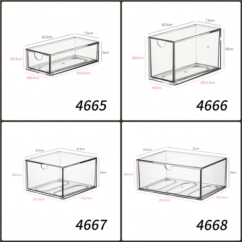 Picture of Multi-layer Medicine Box Drawer-type Transparent Medicine Storage Box Household Pack Large Capacity Medicine Classification Household Cabinet Hierarchical Rack