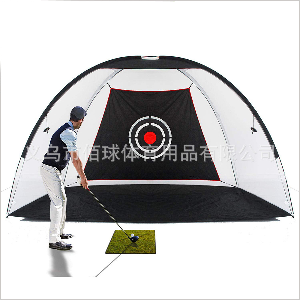 Spot supply golf practice net indoor practice net golf cage easy to build indoor activity Net Wholesale