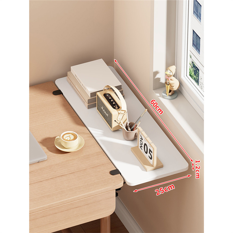 Picture of Desktop extension board, punching-free gap extension, expansion, computer desk hand rest, folding, lengthening, and widening panel