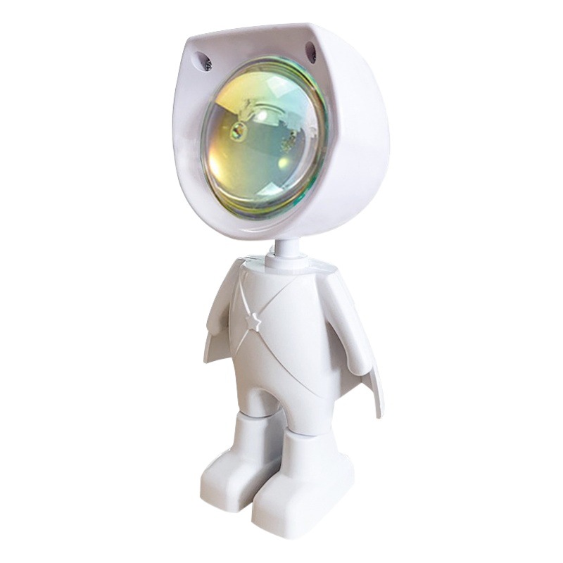 Astronaut Sunset Lamp Robot Night Light Internet Celebrity Bedroom Atmosphere Dawn Lamp Peter Pan Astronaut Projector Lamp