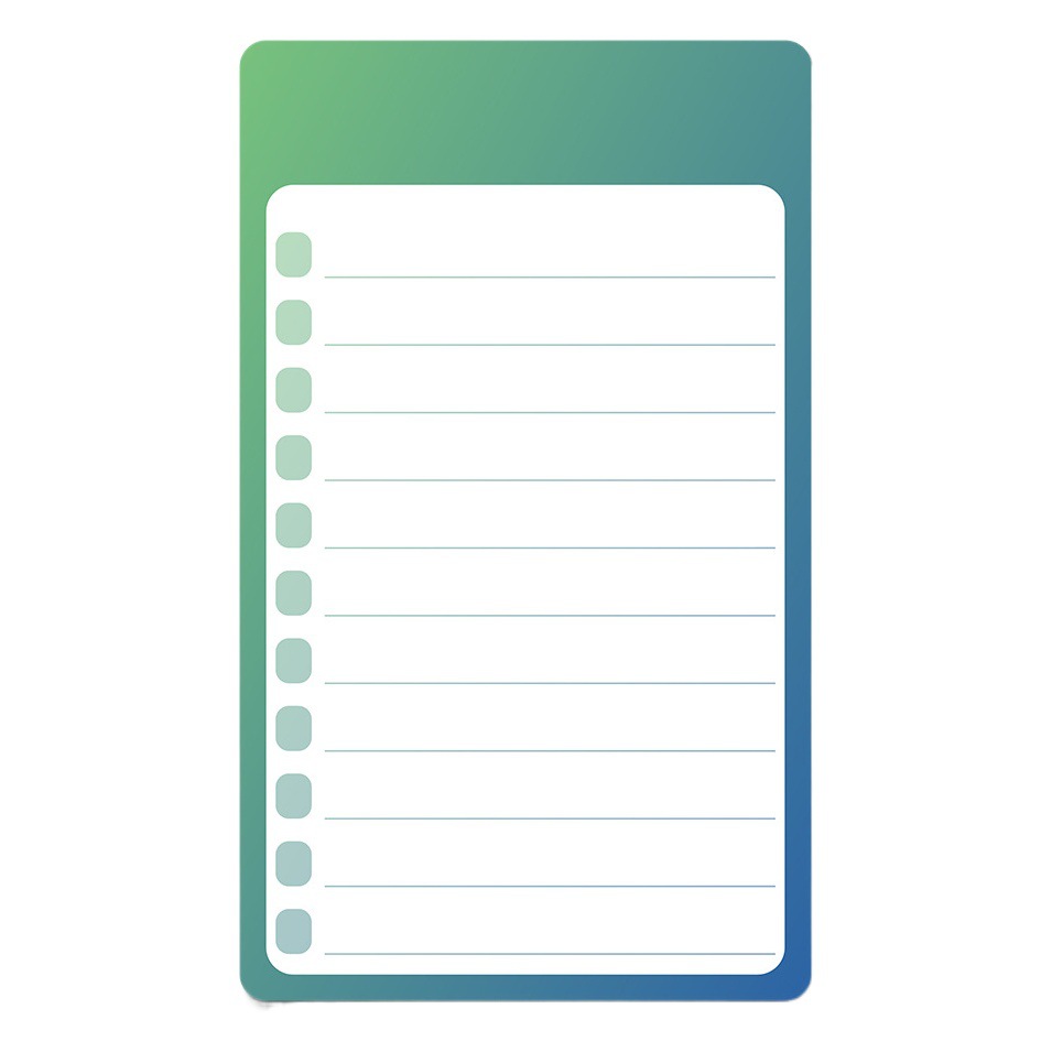 Factory Spot Magnetic Small Memo Message Shopping List Pet Writing Film Soft Magnetic Refrigerator Magnet Cross-Border Hot Sale