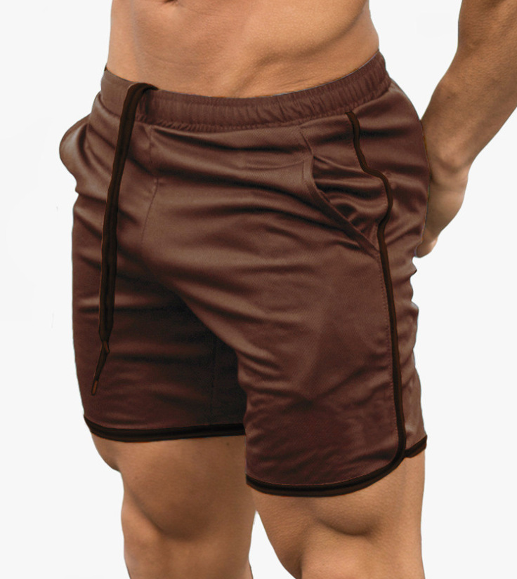 Picture of New Mesh Breathable Fitness Muscle Casual Sports Shorts Running Quick-drying Pants Summer Thin Training Beach Pants