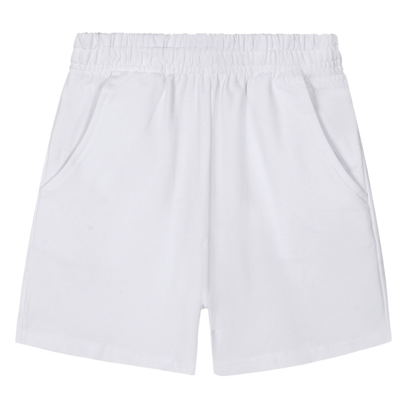 Children's dark blue school uniform shorts boys' gray pants Primary School students navy blue five-point sports pants summer thin