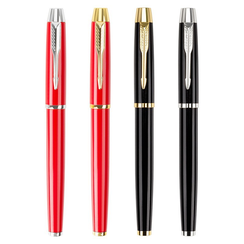 Picture of Wholesale Metal Signature Pen Gel Pen Printable LOGO Creative Business Black Pen Gift Ball Pen