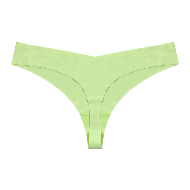 Picture of European and American Cross-border Pregnant Women's plus size Traceless Women's Underwear Class A Ice Silk Breathable Sports Low Waist Naked Briefs for Women