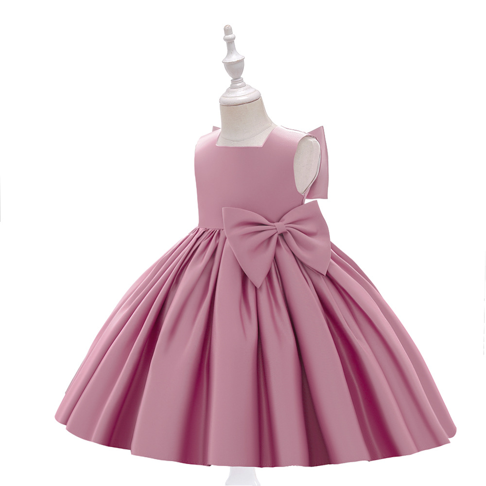 Picture of Children's Princess Dress Baby Childhood Dress Birthday Stylish Host Piano Costume Little Girl Princess Dress
