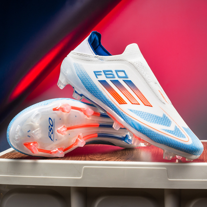 Cross-Border Amazon Adult Football Shoes Student Large Size Spiked Shoes Ag Long Spike Game Training Shoes Foreign Trade Wholesale
