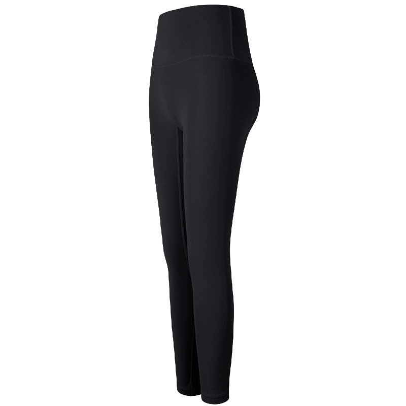 Picture of Cross-border High Waist Hip-lifting Tight Sports Pants No-mark Naked Yoga Pants Abdominal Tight Running Outer Wear Spring and Autumn