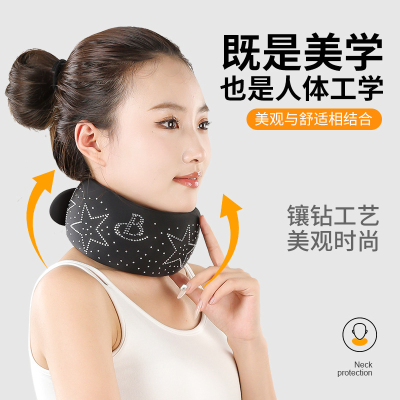 Neck Protection Neck Bracket Cervical Collar Neck Protection Neck Support Neck Anterior Correction Anti-Bow Artifact Universal for All Seasons
