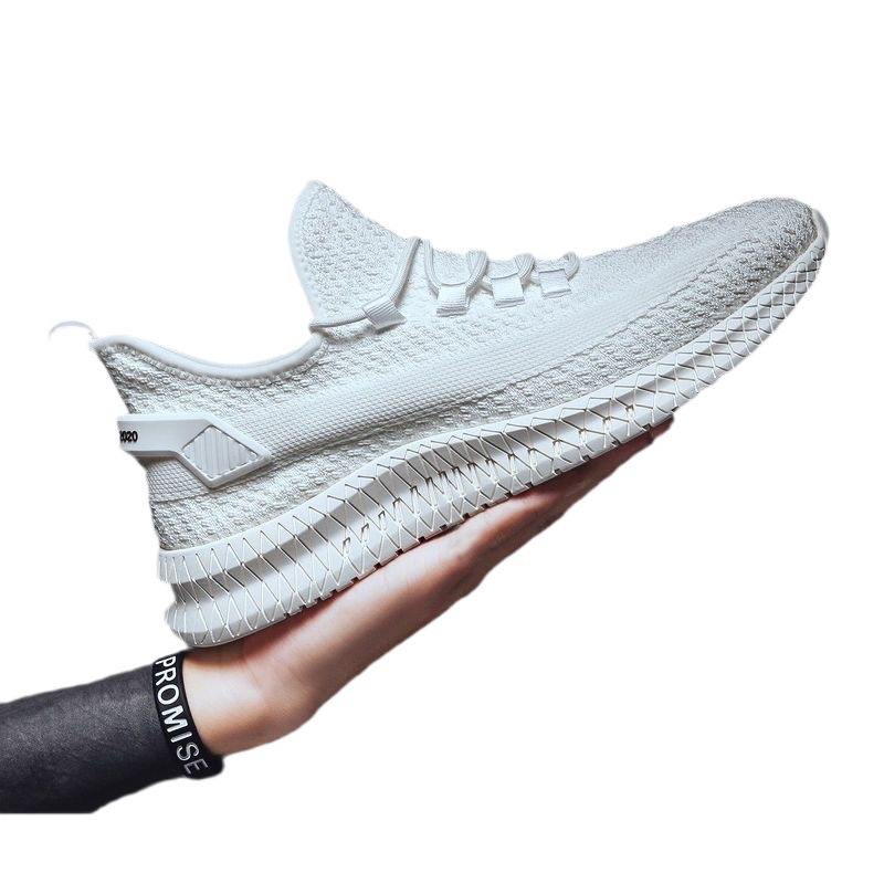 Wholesale foreign trade sneaker summer 2023 new breathable deodorant non-slip trendy versatile men's casual shoes cloth shoes