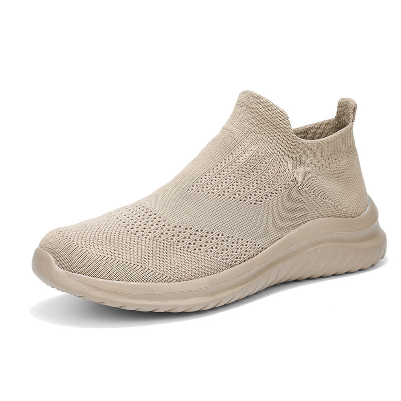 Picture of Cross-border plus size Men's Shoes Flying Mesh Sports Casual Shoes Leg Lazy Socks Shoes Couple's Light Running Shoes for Women