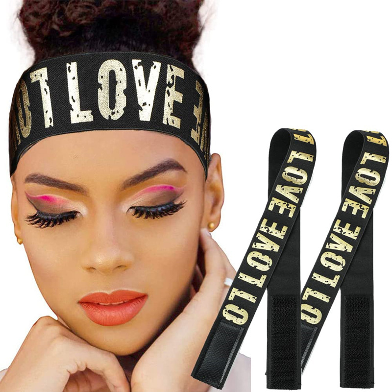 Picture of Wig Adjustable Band Color Elastic Fixing Band Amazon Leopard Elastic Band Melt band3cm3.5cm4CM