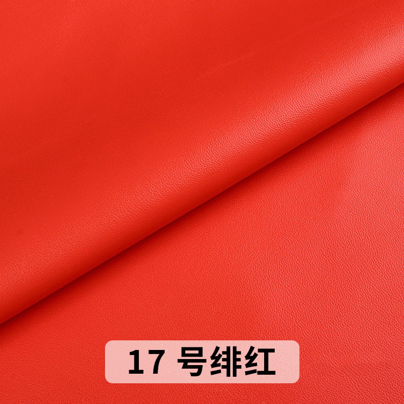 Picture of Yiwu factory nappa grain pu leather whole in stock wholesale leather bed seat luggage sofa artificial leather fabric