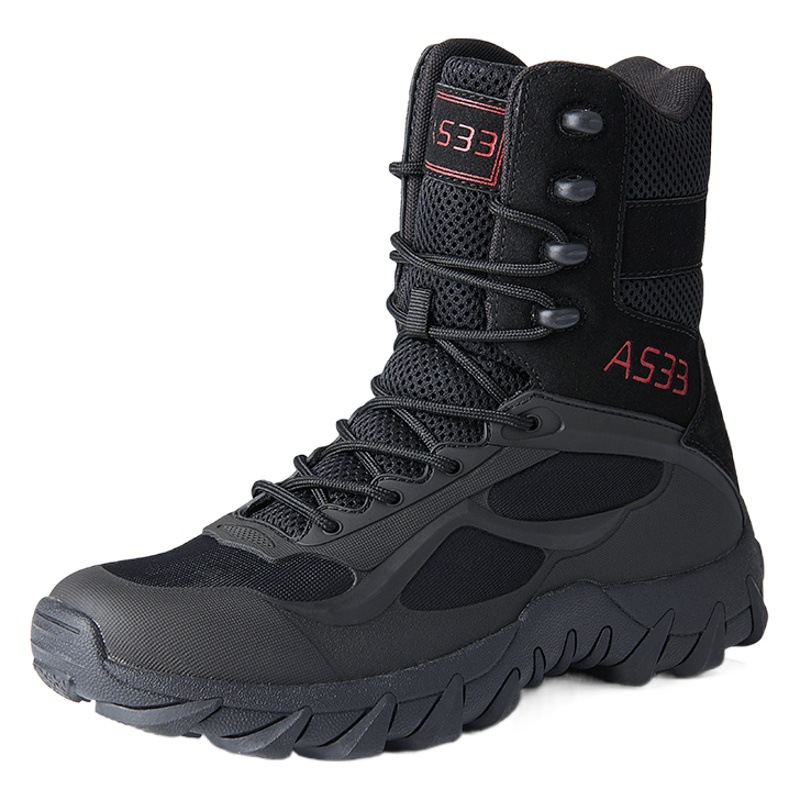 Waterproof Army Boots Factory Tactical Boots Breathable High School Boots Outdoor Men's Shoes Desert Boots Combat Boots Hiking Shoes Boots