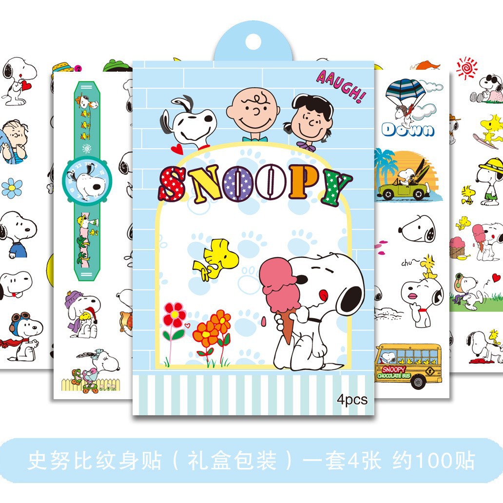 Picture of 4 Genuine Disney Frozen Tattoo Stickers 100 Stickers for Kidsren Cartoon Tattoo Stickers Dinosaur Transfer Stickers