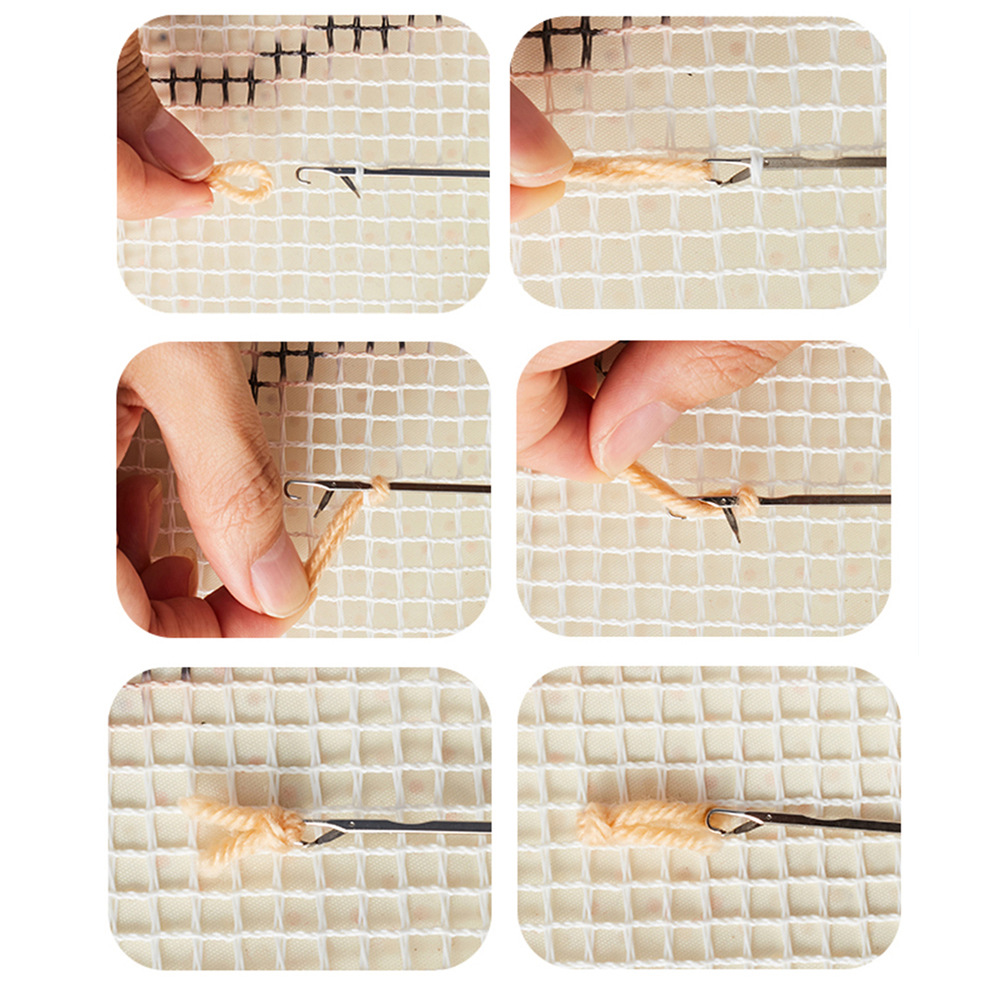 Picture of Pre-Sale Cross-Border Supply Handmade DIY Carpet Fox, Raccoon Segment Embroidery (Package) English Version