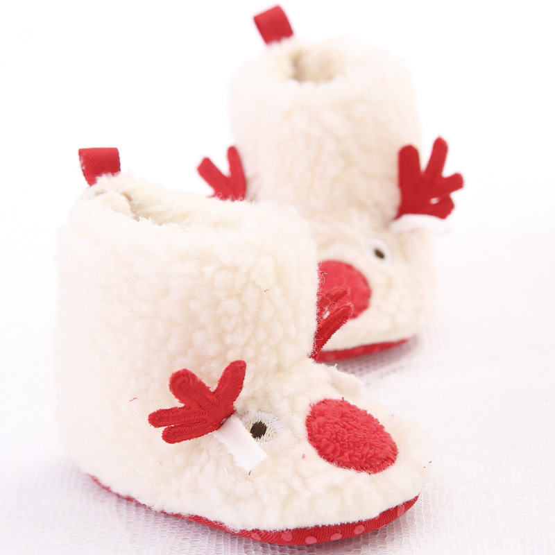 Picture of Christmas baby shoes baby shoes soft sole shoes baby shoes one-piece delivery