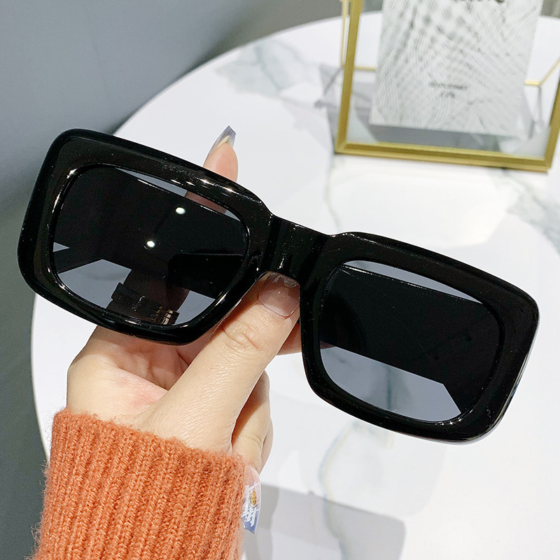Picture of New fashion cool fashion personality street photo sunglasses UV protection sunglasses candy ladies sunglasses small frame glasses