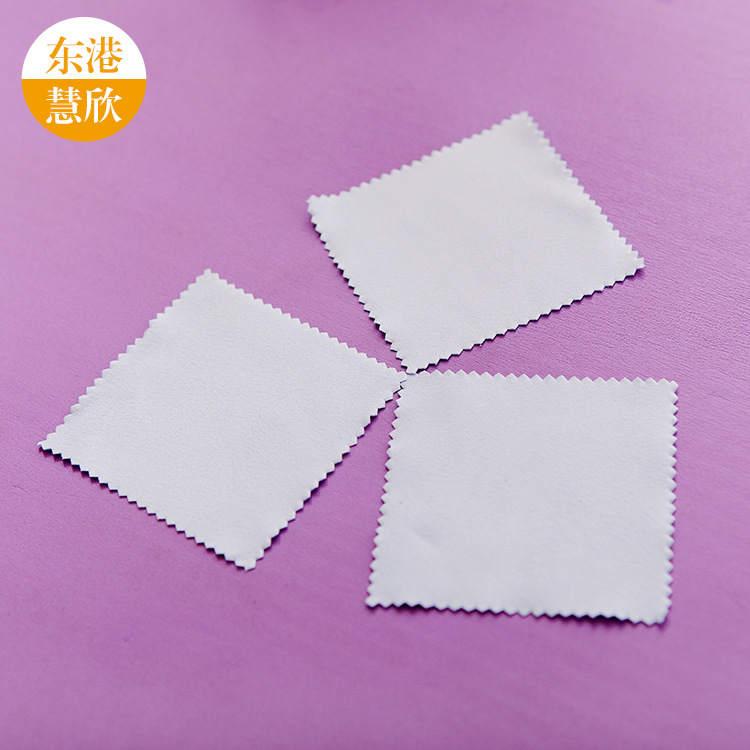 Picture of Silver cleaning cloth double layer 8*8 jewelry maintenance silver cleaning cloth polishing cloth double-sided velvet silver cleaning cloth factory wholesale