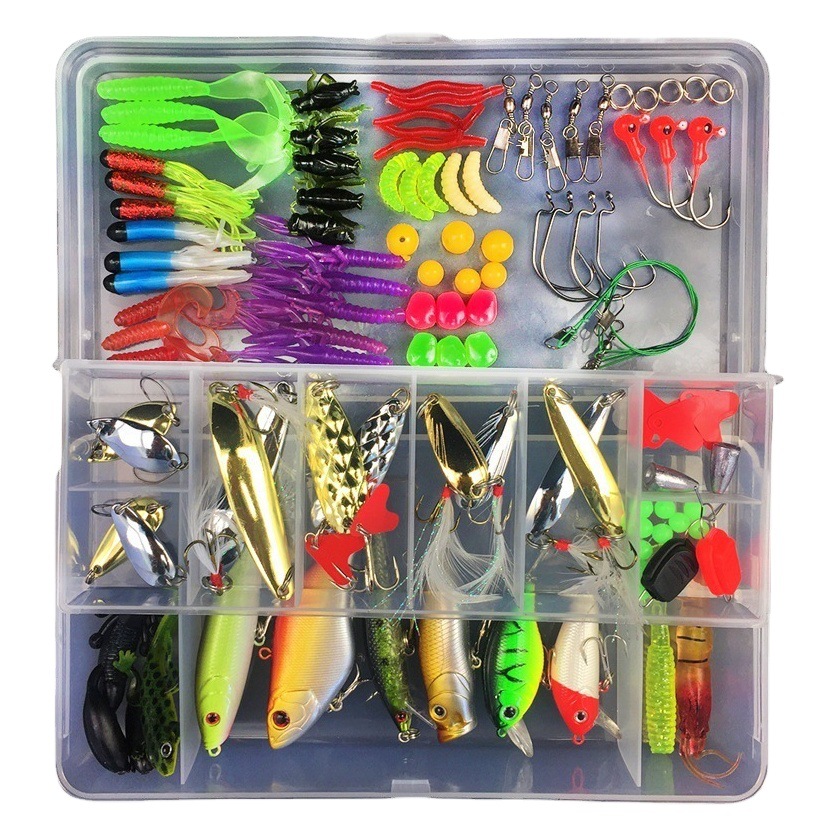 Weihe Elementary Entry-Level Full-Swimming Layer Bait Luya Bait Bait Set, Various Fishing Bait Fishing Gear Cross-Border Fishing Gear