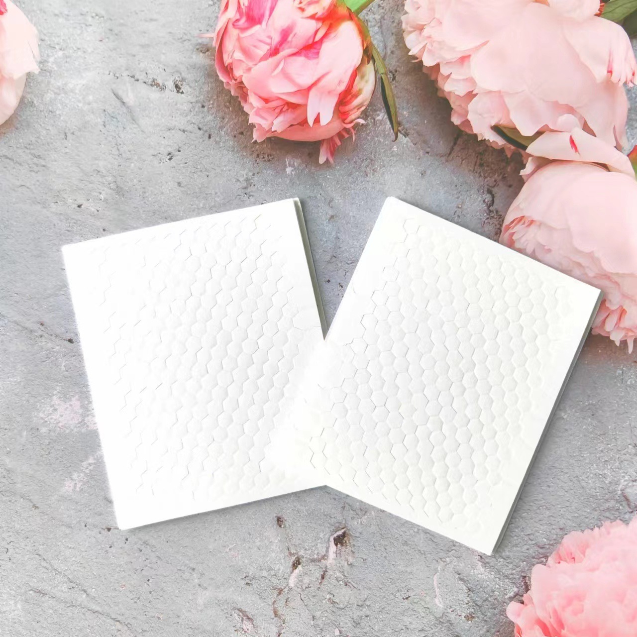 Factory die-cut hexagonal double-sided adhesive foam thickened EVA foam double-sided adhesive creative handmade diy hand ledger