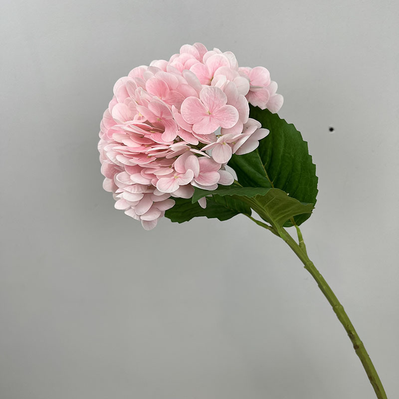 Picture of Artificial Flower 182 Pieces Large Hydrangea High Quality Moisturizing Hydrangea Wedding Floral Decoration Wedding Artificial Flower